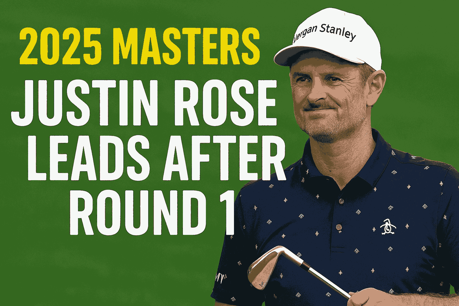 2025 Masters leaderboard: Justin Rose goes low Scottie Scheffler, Bryson Dechambeau in hunt after Round 1