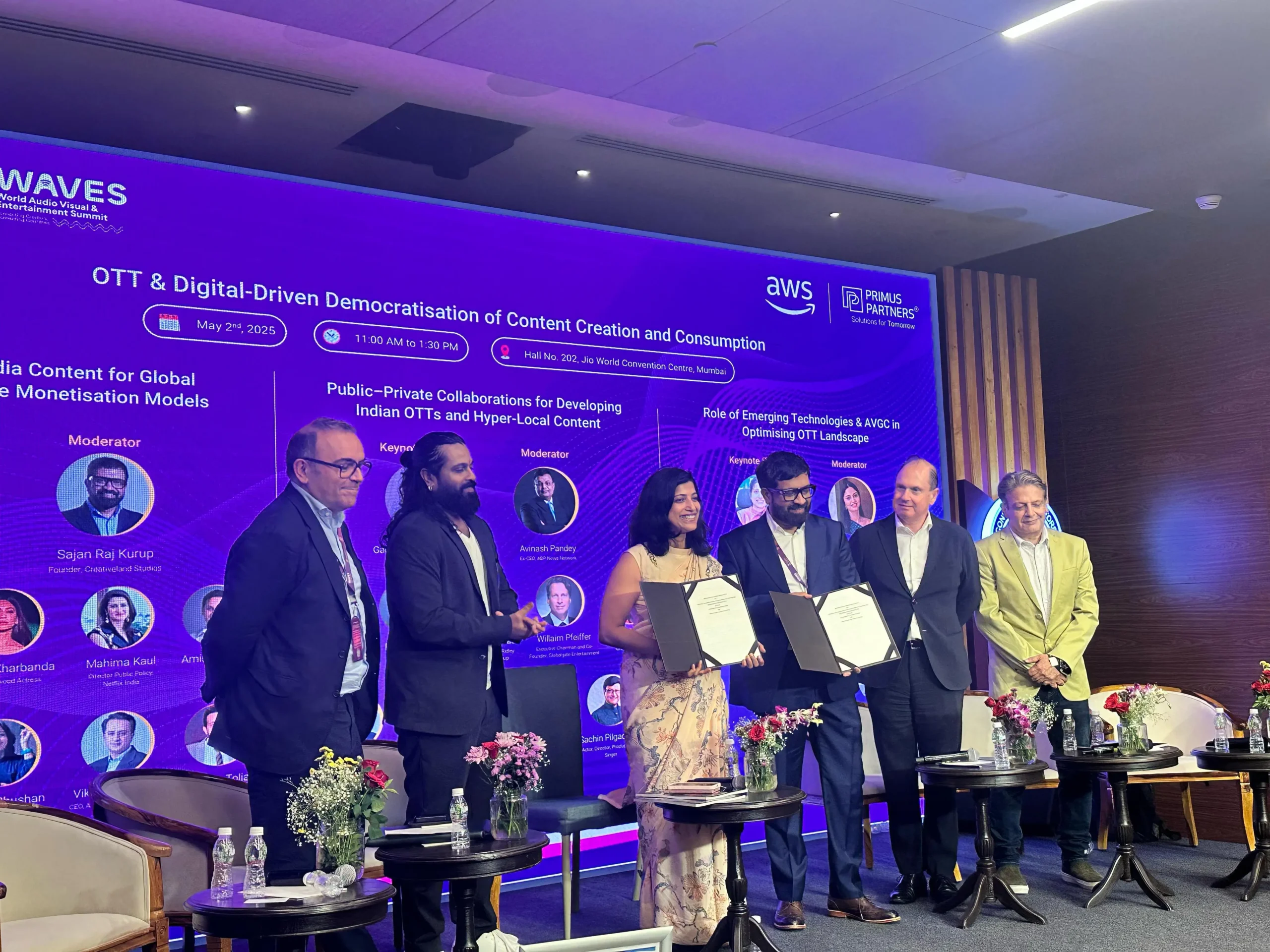 MoU signing Govt. of Andhra Pradesh and CreativeLand Asia