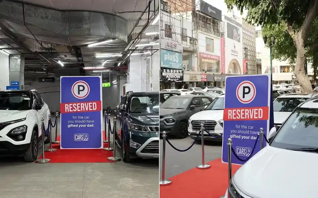 CARS24 wins the internet this Father’s Day by reserving parking spots for the car you should’ve gifted your dad