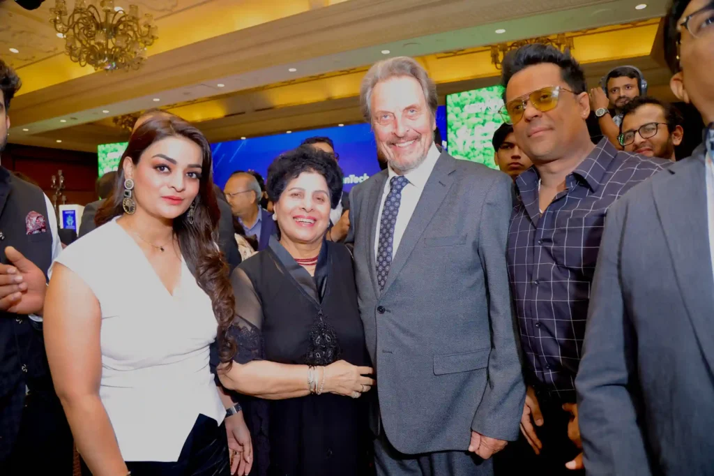 South African business tycoon Errol Musk and actor Ranjha Vikram Singh, discusses on great investments in India through FDI